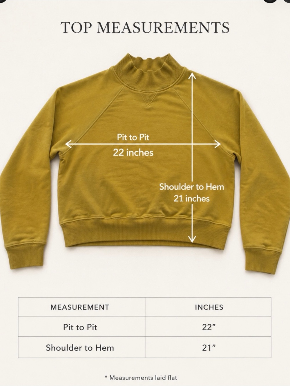 FP Movement Mustard mock neck Yellow Sweatshirt size M - Picture 3 of 12
